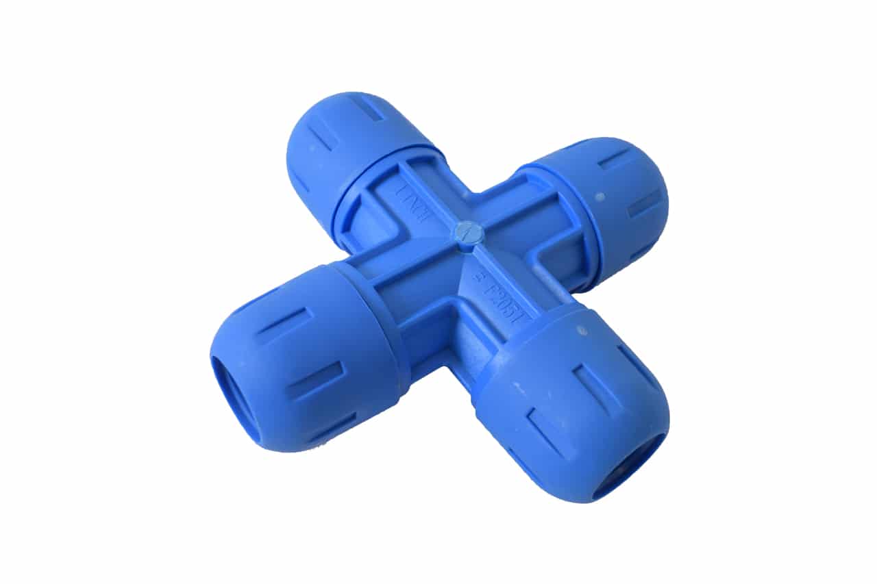 3/4" CROSS FITTING FASTPIPE