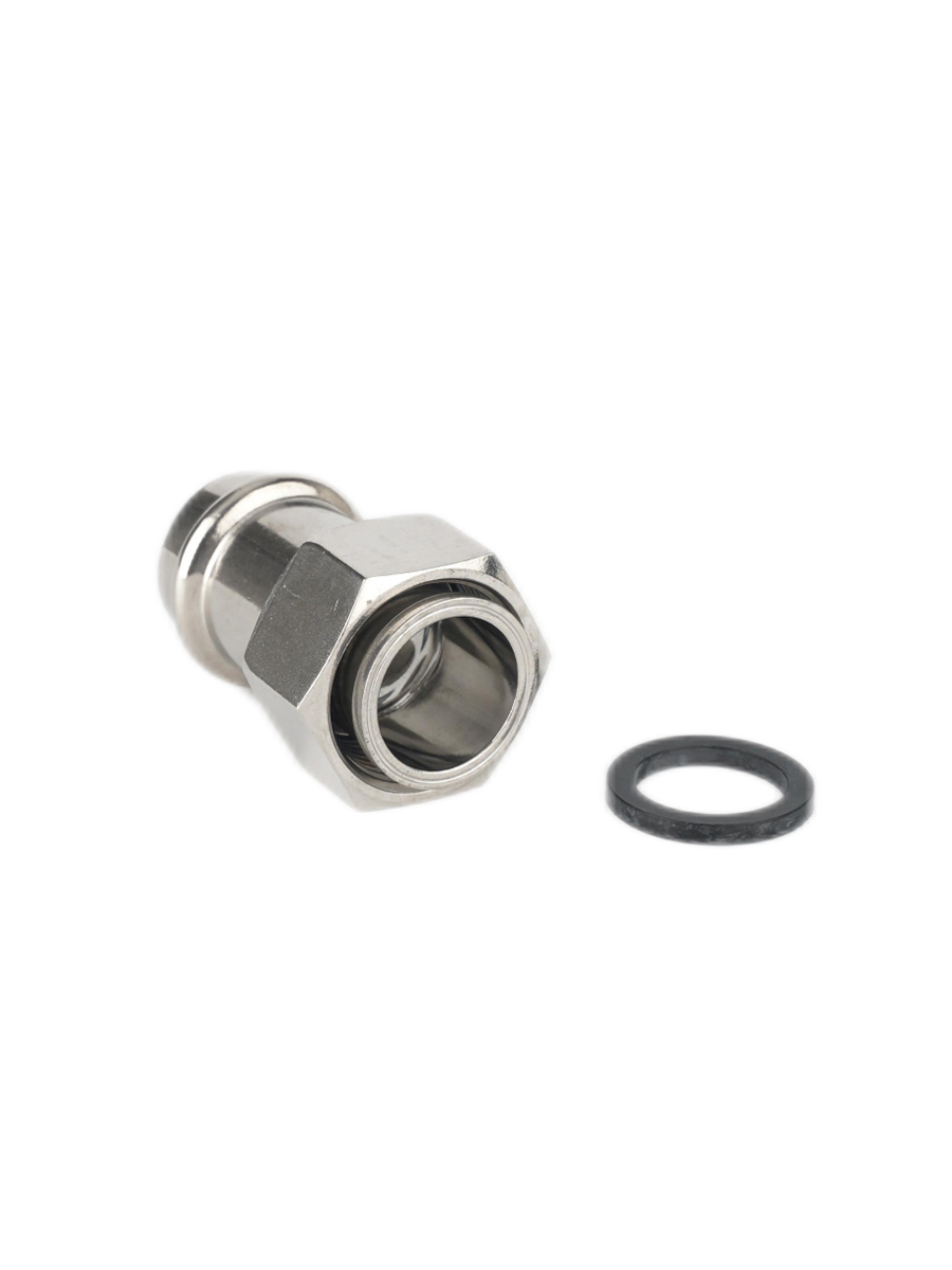 2" COMPRESSED PIPE X 2" NPT FEMALE SWIVEL