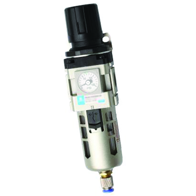 1/2" FILTER REGULATOR UNIT WITH GAUGE, 1/2"  NPT PORTS