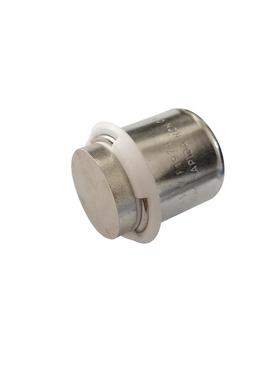 1"  END CAP FITTING COMPRESSED FLEXIBLE TUBING