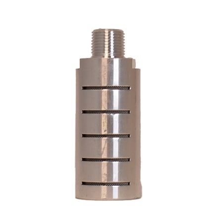 HEAVY-DUTY SILENCER/MUFFLER, 3/8" MALE NPT, 5 PK